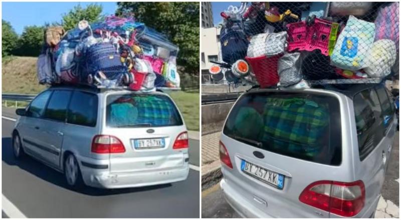 Sokkoló rakománnyal rótta Olaszország útjait az autós, aki megállás nélkül haladt előre, mintha semmi rendkívüli nem történt volna.